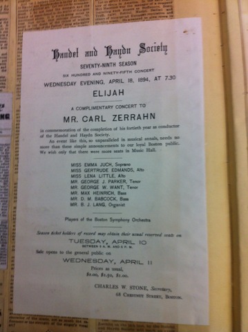 H&H History: Mendelssohn's Elijah