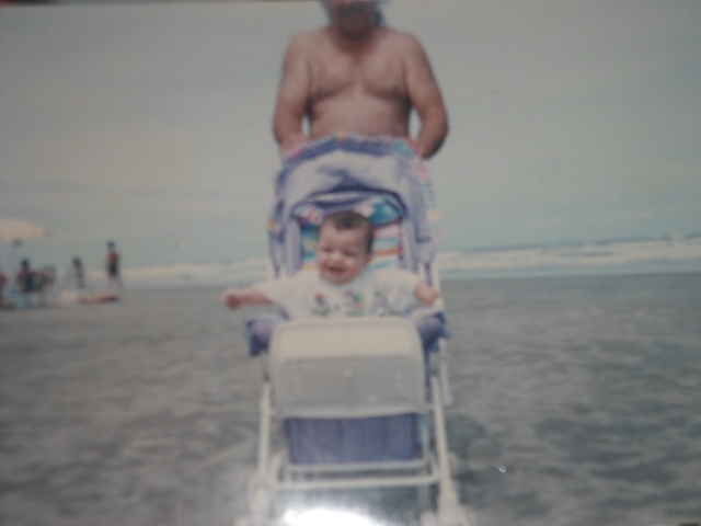 first visit to beach