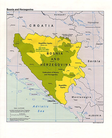 Austria annexing Bosnia and Herzegovina