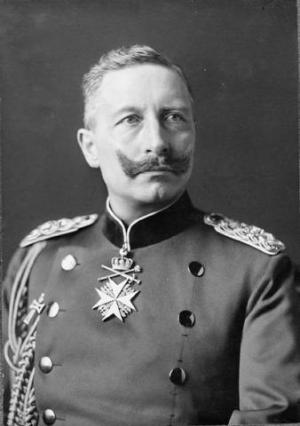 Kaiser Wilhelm II, resignation of Bismarck, lapse of treaty with Russia.