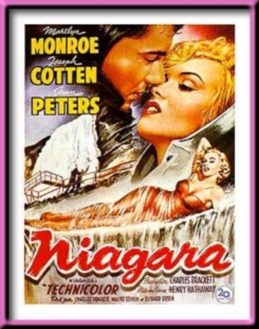 Marilyn Monroe freatured in 'Niagara'