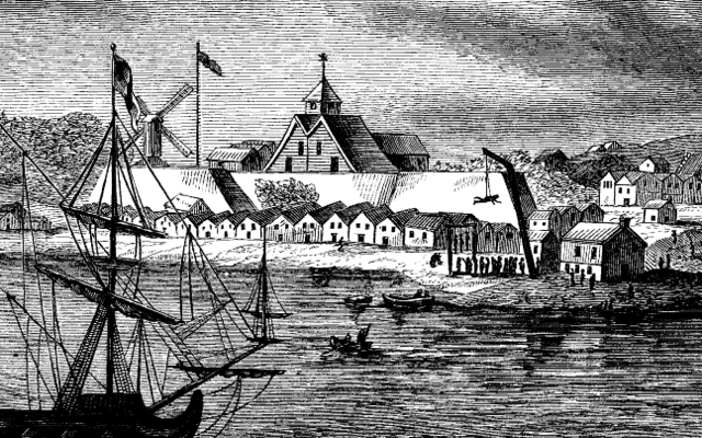 Fort in New Amsterdam