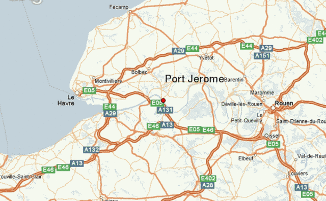 Mise en service de la raffinerie de Port-Jérôme