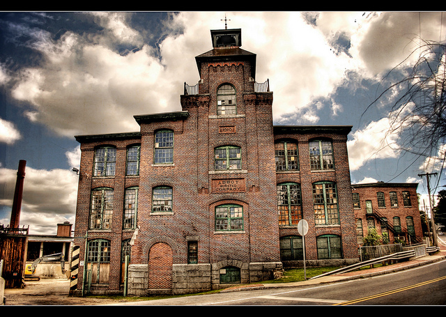 First mill in Forge Village is erected
