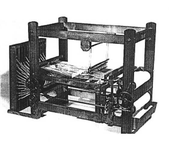 Edmund Cartwright Patented Power Loom
