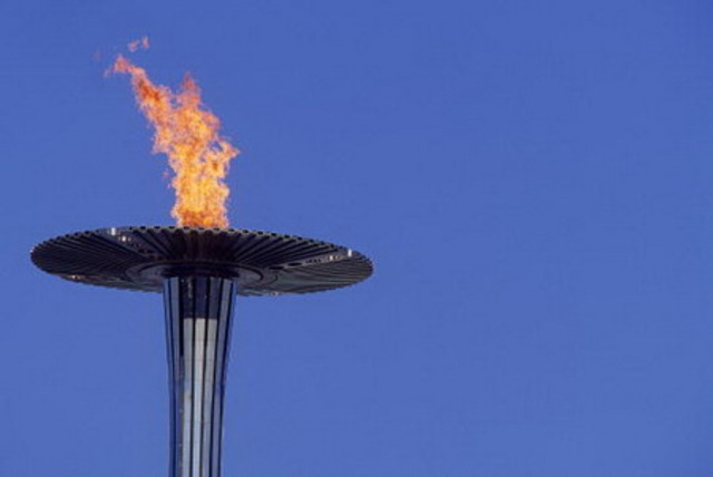 Première flamme olympique