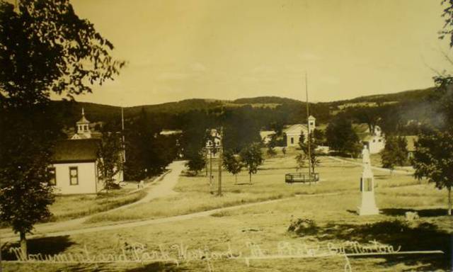 Surveying of the site for the first Westford meeting house