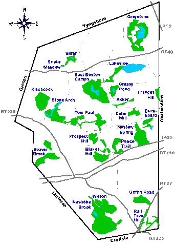 First Known Allotments of land within Westford's borders are established
