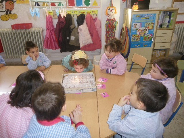 ¡Mis 4 añitos en el cole!