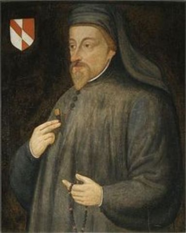 Geoffrey Chaucer born