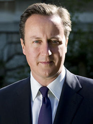 David Cameron becomes Prime Minister