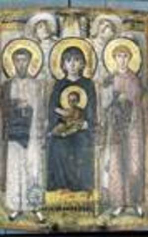 Virgin (Theotokos)  and Child