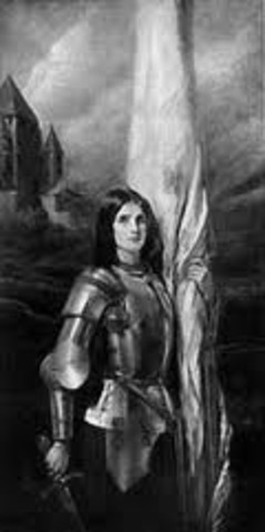 Joan of Arc Leads the French Army