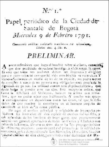 Primer periodico