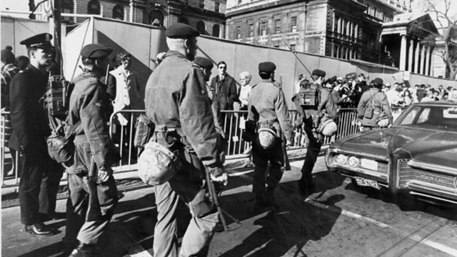 Troops sent to Quebec