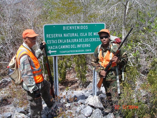Hunting with my master and grandfather