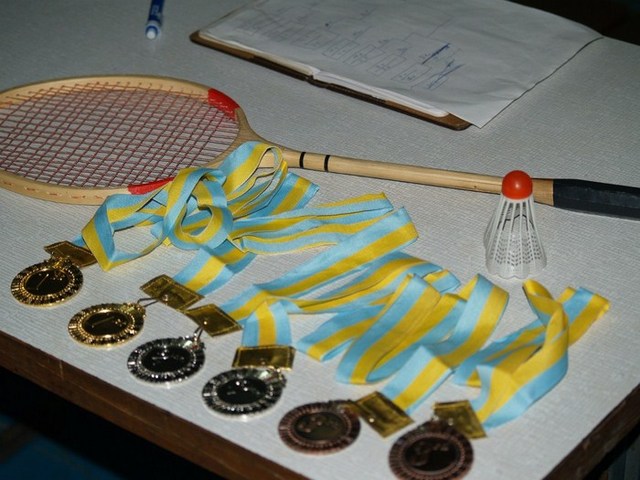 В Керчи прошли соревнования по бадминтону