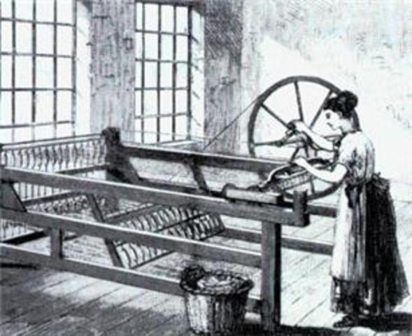 Invention of the spinning jenny