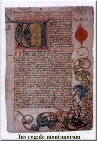 horní zákoník - Václav II