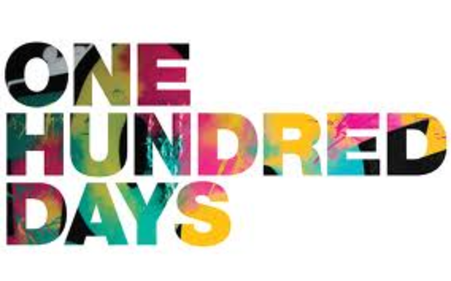 One Hundred Days Begins