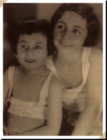 This is a picture of Anne and her older sister Margot.