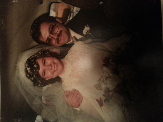 Lorraine and Mike Dupont got married