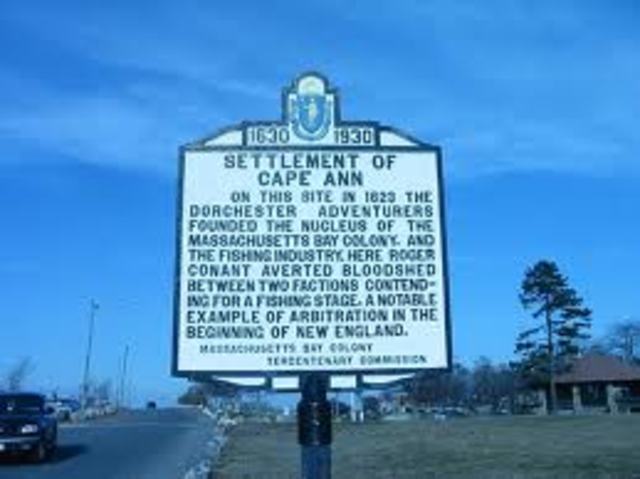 Settlement of Cape Anne/Salem