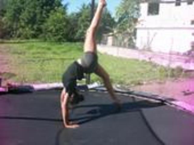 My first trampoline
