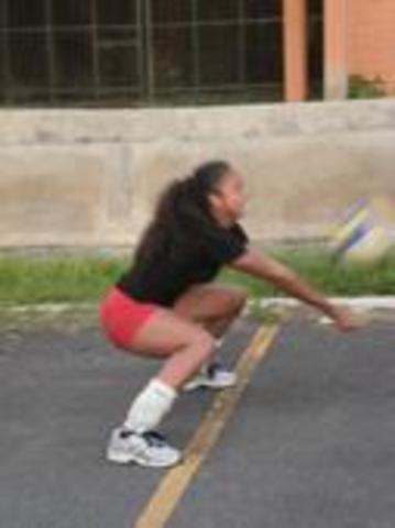 My first game of volleyball