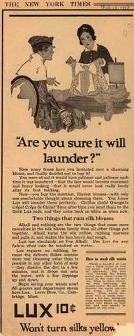 1910's laundry ad