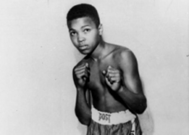 muhammed ali being born