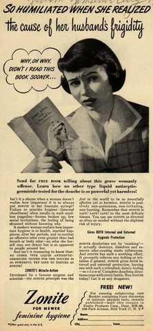 1930's Frigidityis a Women's Fault!