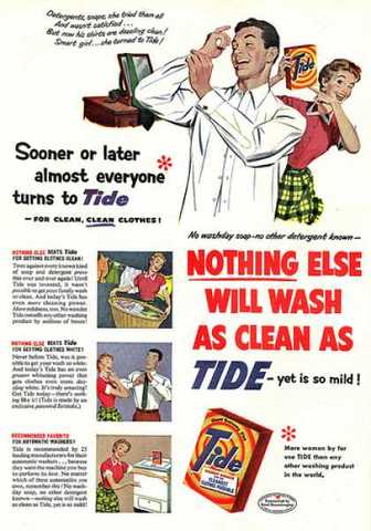 1940's Laudry ad