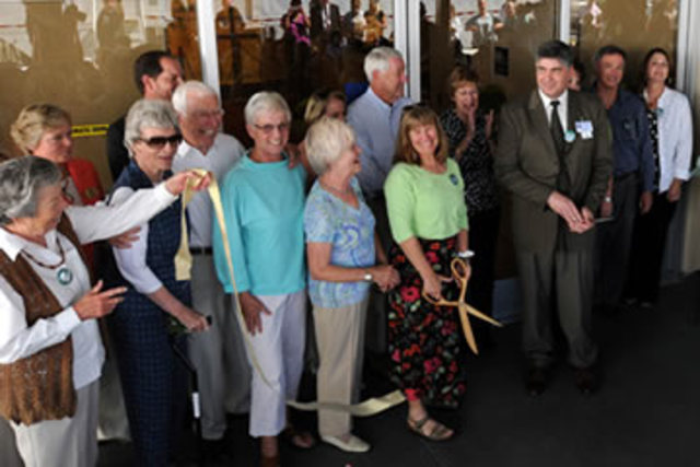 Ribbon Cutting Ceremony for OVCH ED.