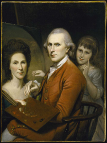 Charles Willson Peale Born