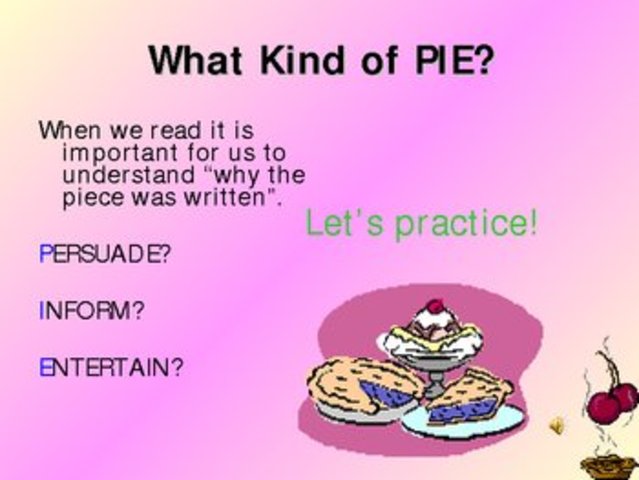 Author Purpose and POV