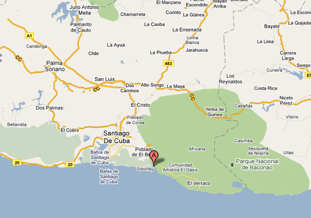 Los ciudades de Daiquiri y Siboney