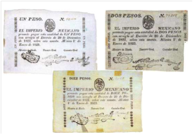 El billete del Primer Imperio