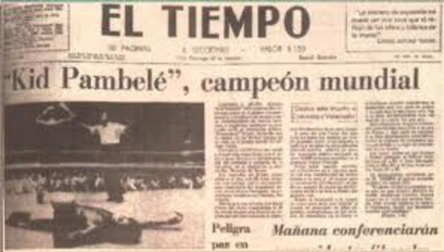 Primera cisculacion periodico el tiempo