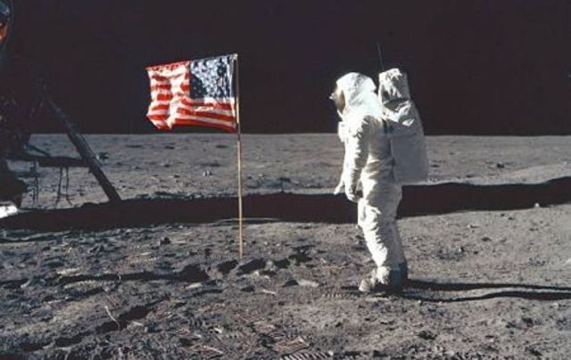 First man on the Moon