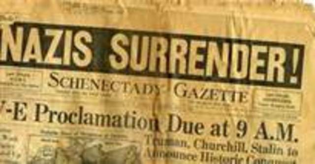 Nazi Germany Surrenders