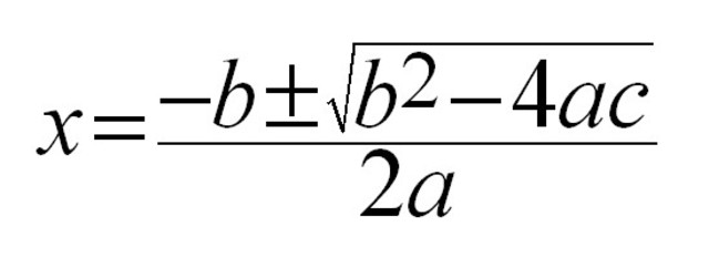 Entry #2: Quadratic Formula
