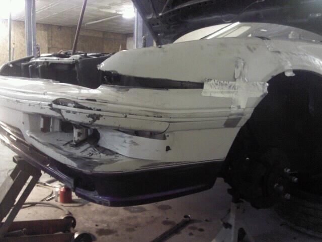 Shoved Into the Gaurd Rail