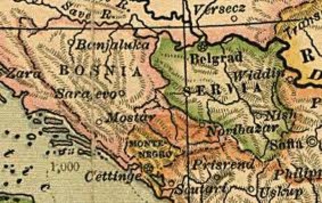 Austria annexes Bosnia and Herzegovina