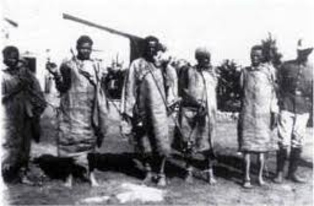 Germany starts concentration camps.