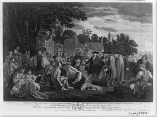 William Penn establishes Pennsylvania