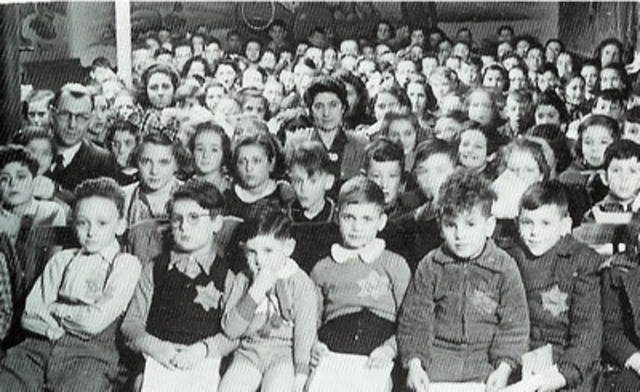 From May, 1942, all Jews aged six and above had to wear a yellow star of David with the "Jew" written in the middle, one of the things that the Nazis did in order to identify and isolate Jews.