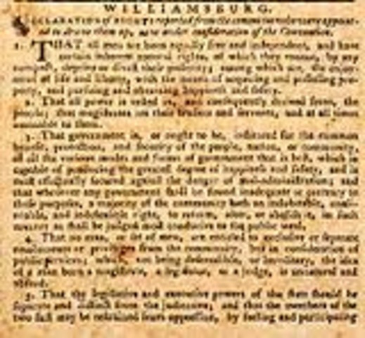 VA Declaration of Rights