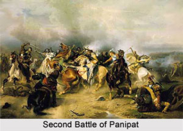 British defeat the Mughal Emperor