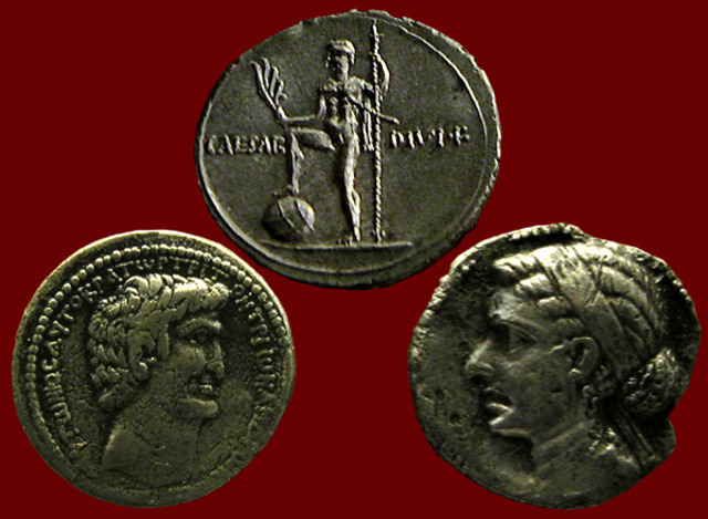 Octavian defeats Antony and Cleopatra